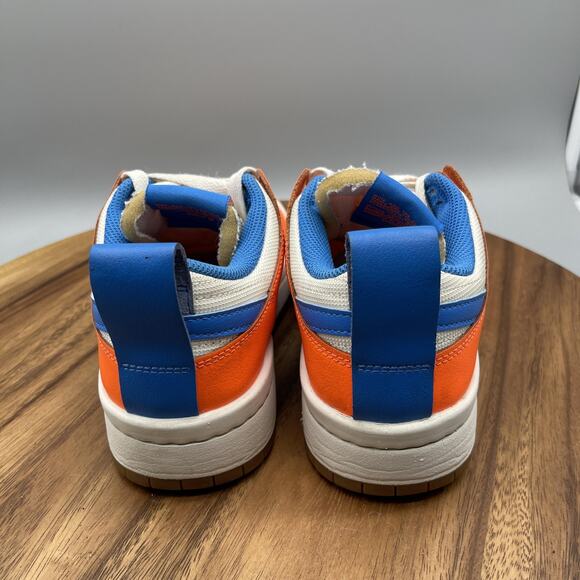 Nike Dunk Low Disrupt Shoes Womens Size 7 Sail Orange Blue Gum Sole - Picture 4 of 8